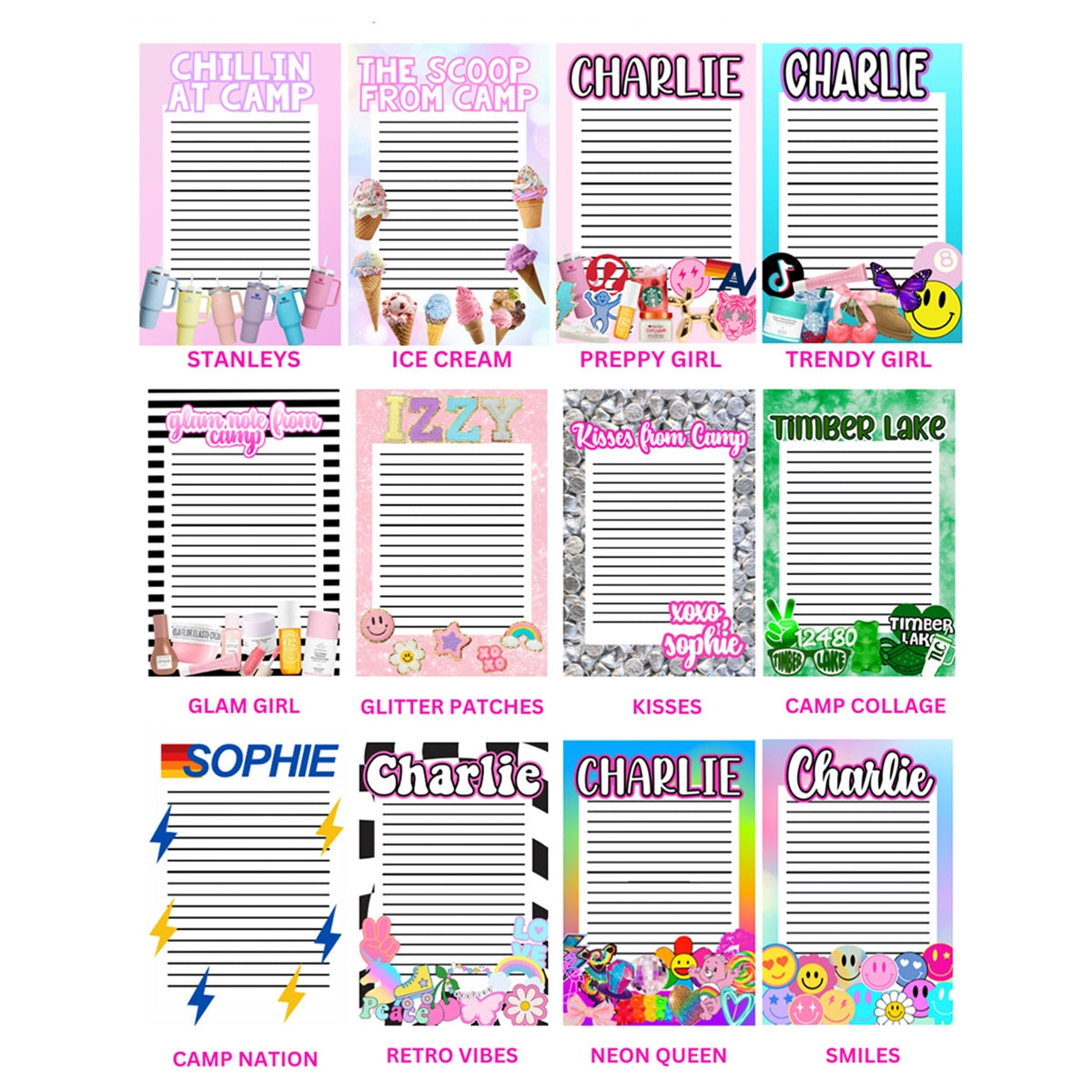 Decked Out Apparel Designed Notepads