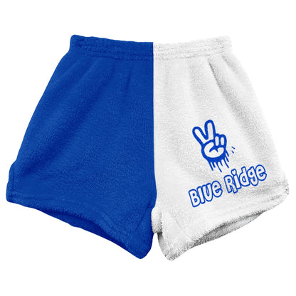 Made with Love and Kisses Pajama Shorts - Drippy Peace Sign