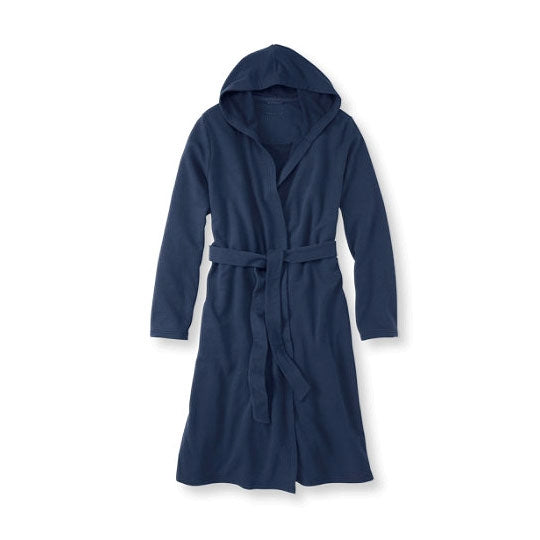 Terry Velour Hooded Robe