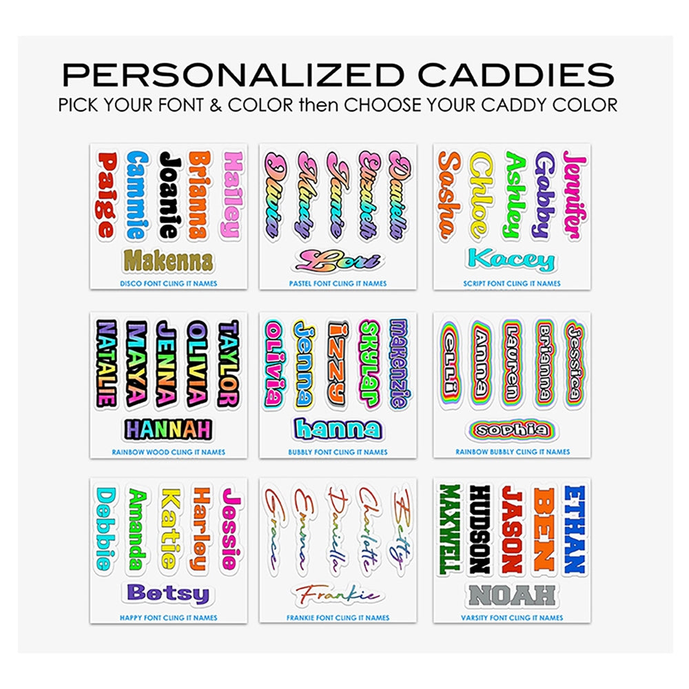 Namedrops Shower Caddy