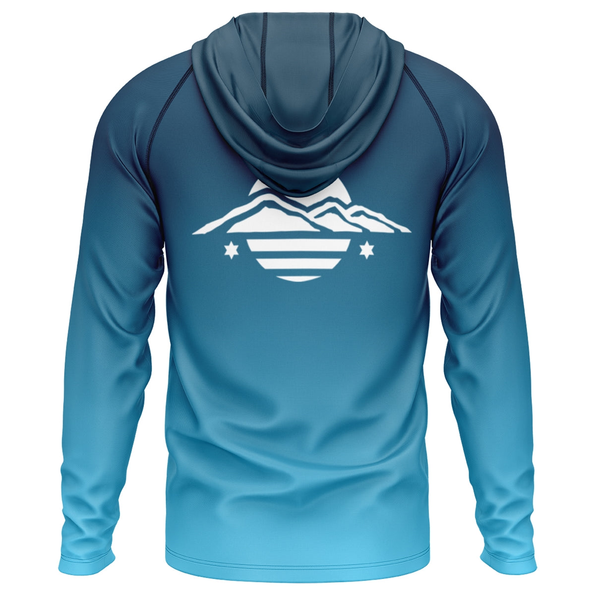 Athletic Camper Logo Lightweight Hooded Long Sleeve