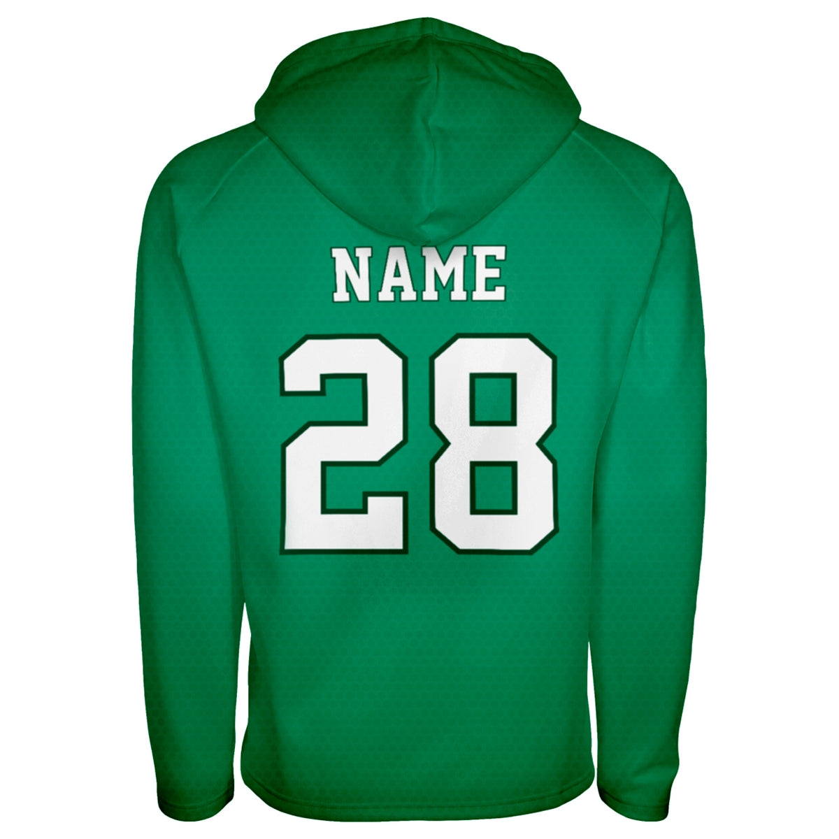 Athletic Camper Boys Green Pullover Hoodie