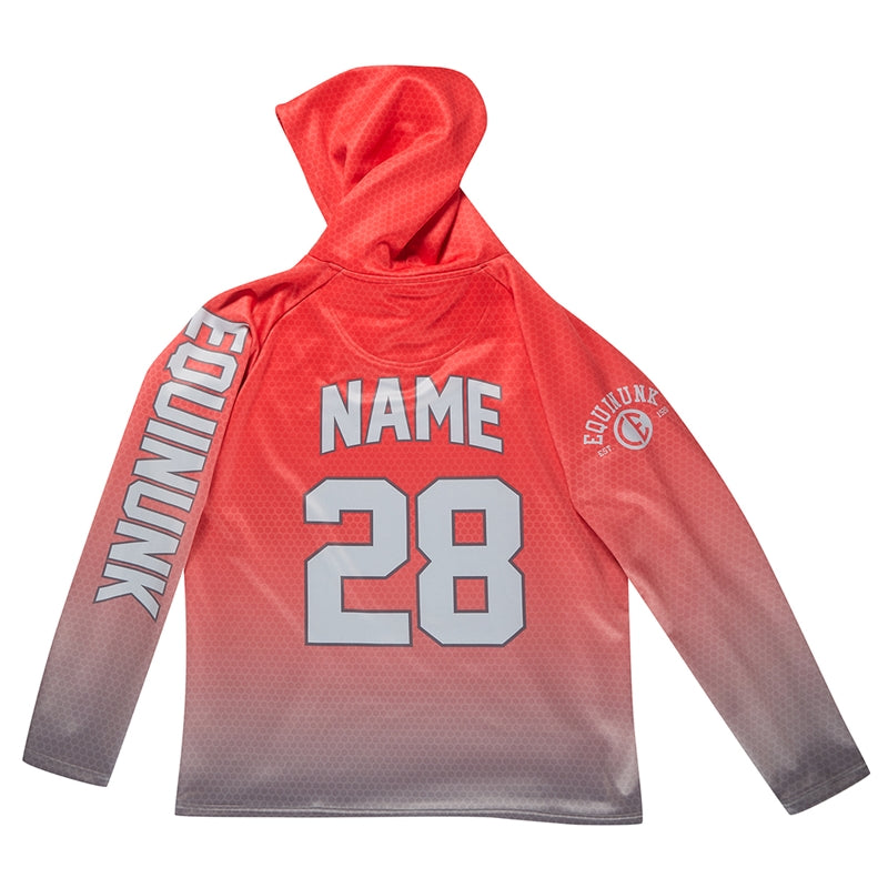 Athletic Camper Oversized Gradient Hoodie