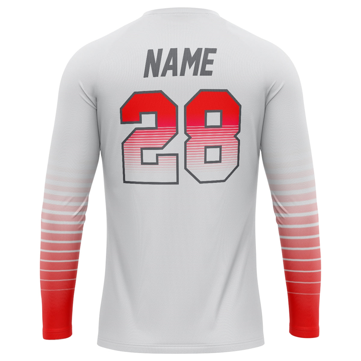 Athletic Camper Performance Arm Stripe Long Sleeve Tee