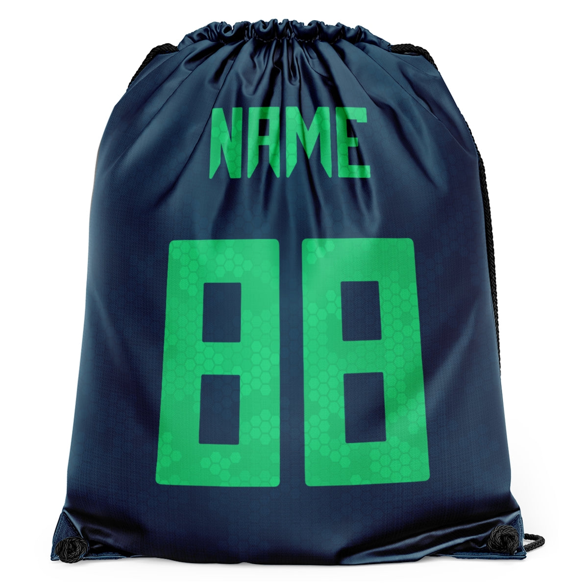 Athletic Camper Drawstring Stars Bag