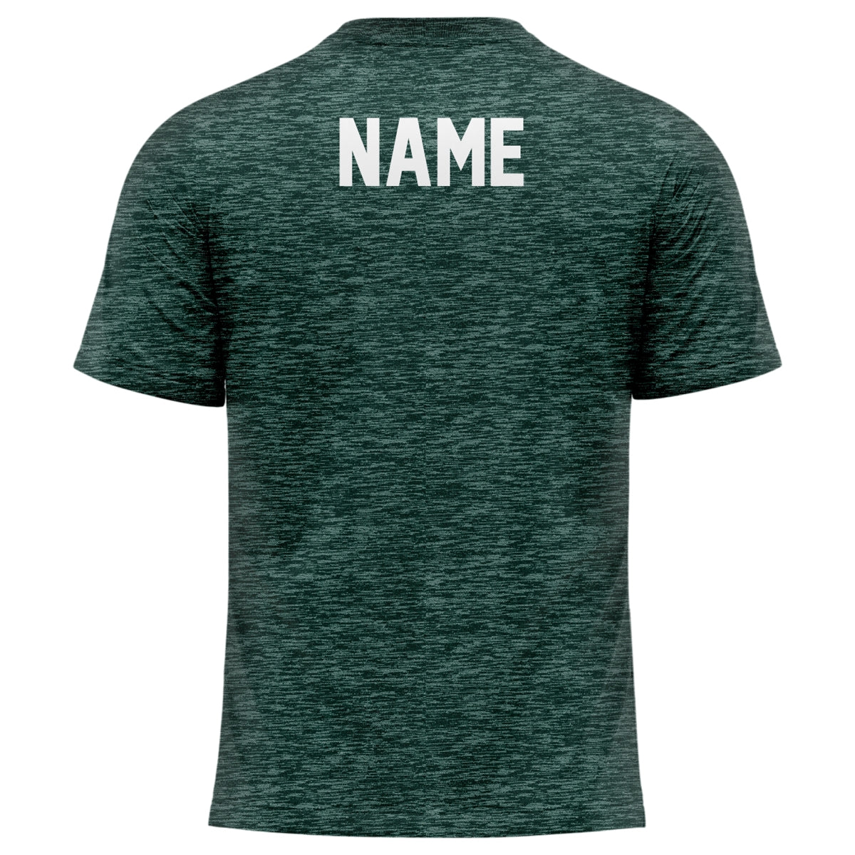 Athletic Camper Performance Heathered Logo Tee