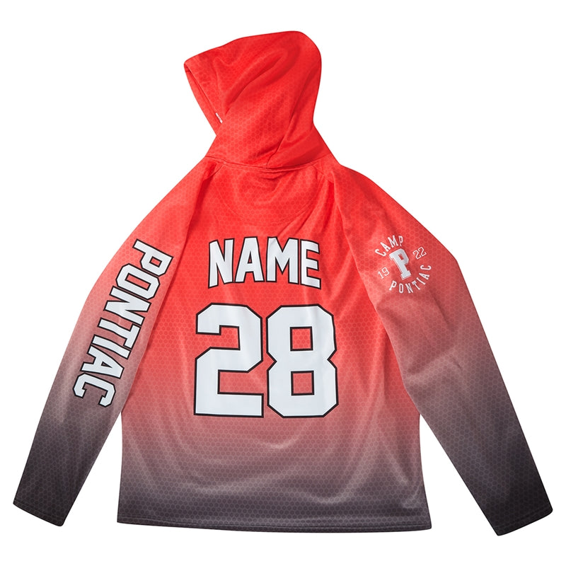 Athletic Camper Boys Oversized Pullover Hoodie