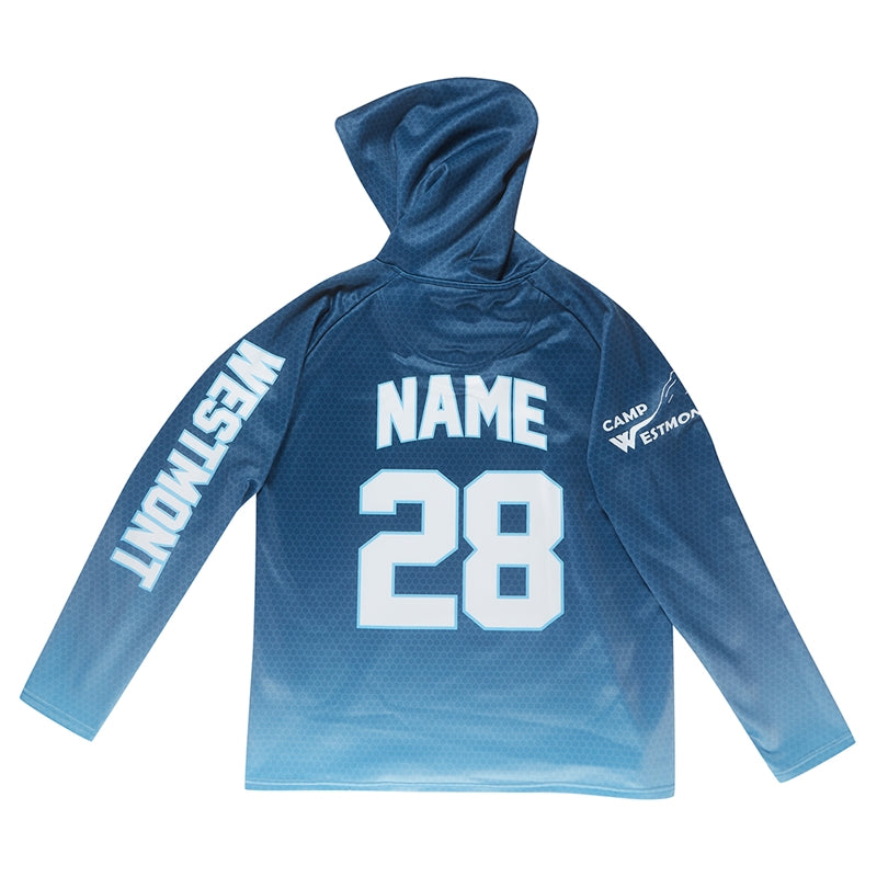 Athletic Camper Oversized Gradient Hoodie