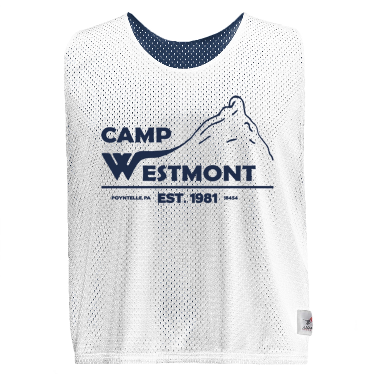 Reversible Mesh Pinnie