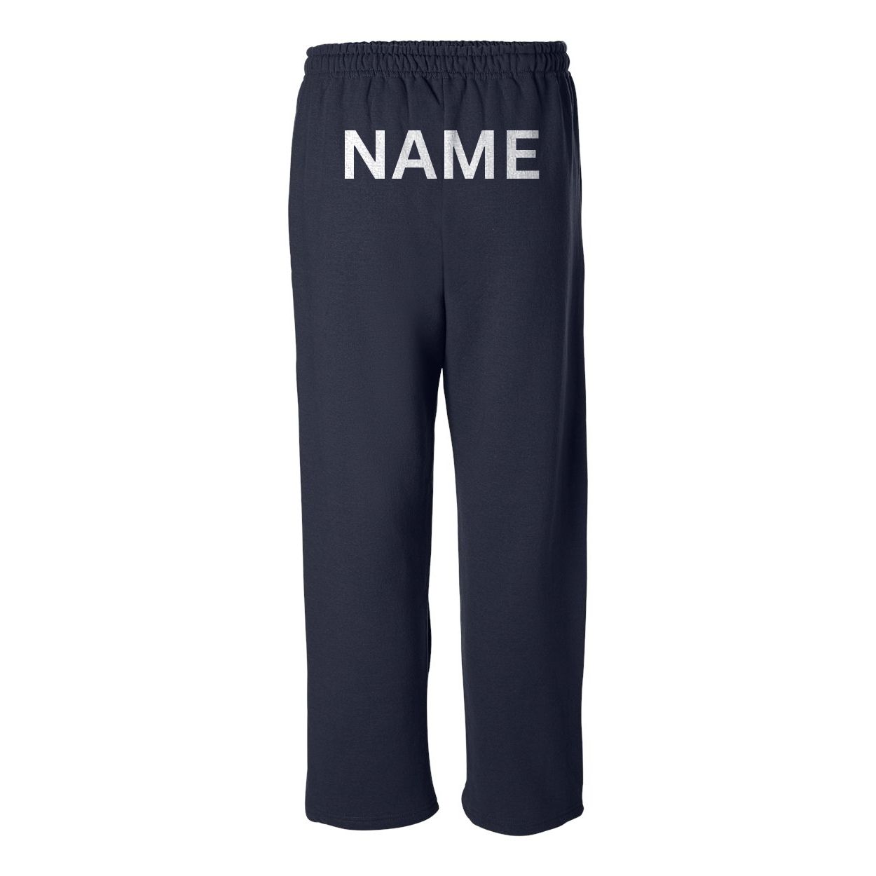 Open-Bottom Sweatpants