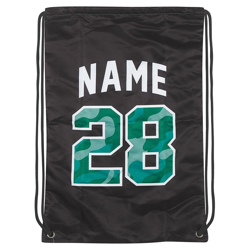 Athletic Camper Camo Drawstring Bag