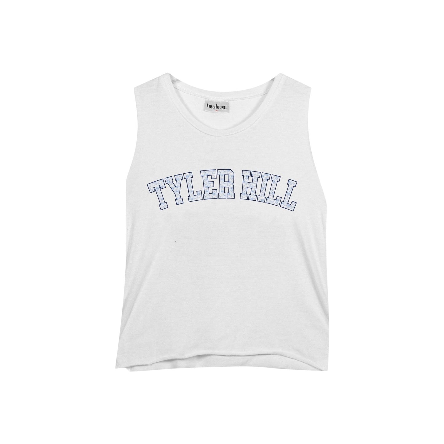 Firehouse Floral Logo'd Fashion Tank
