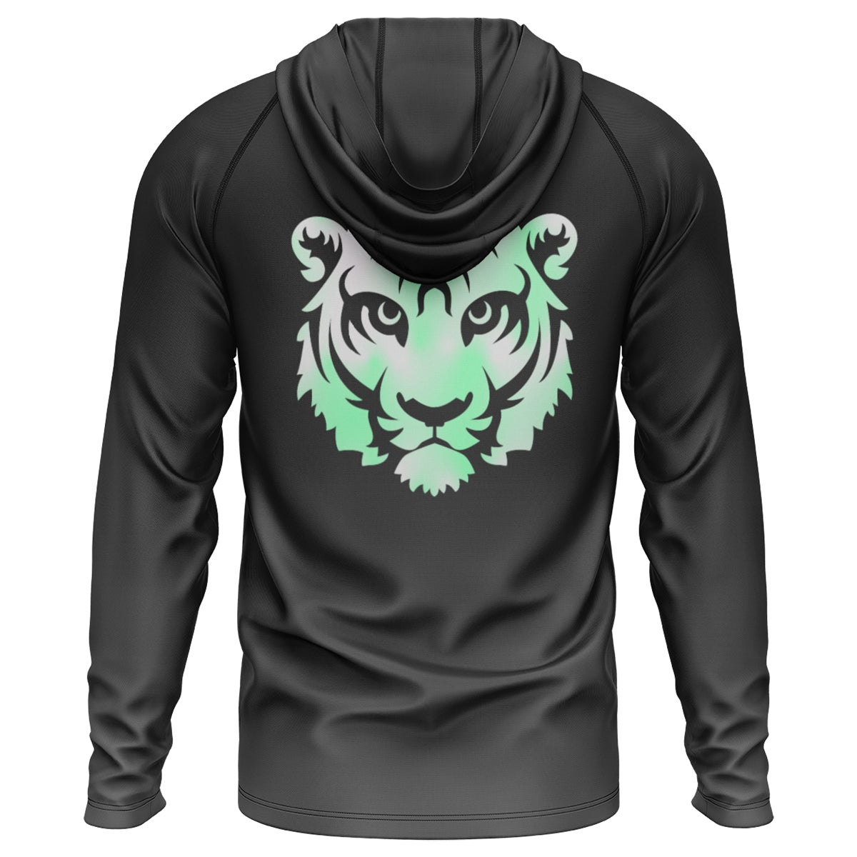 Athletic Camper Tigers Lightweight Hooded Long Sleeve