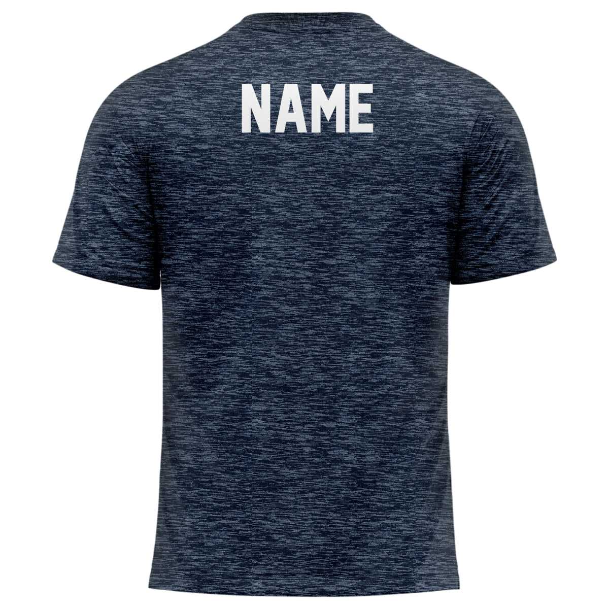 Athletic Camper Performance Heathered Logo Tee