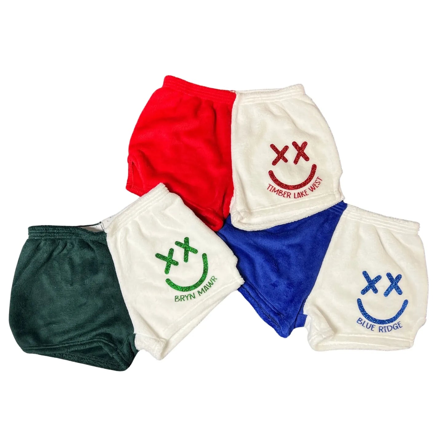Made with Love and Kisses Pajama Shorts - XX Smiley