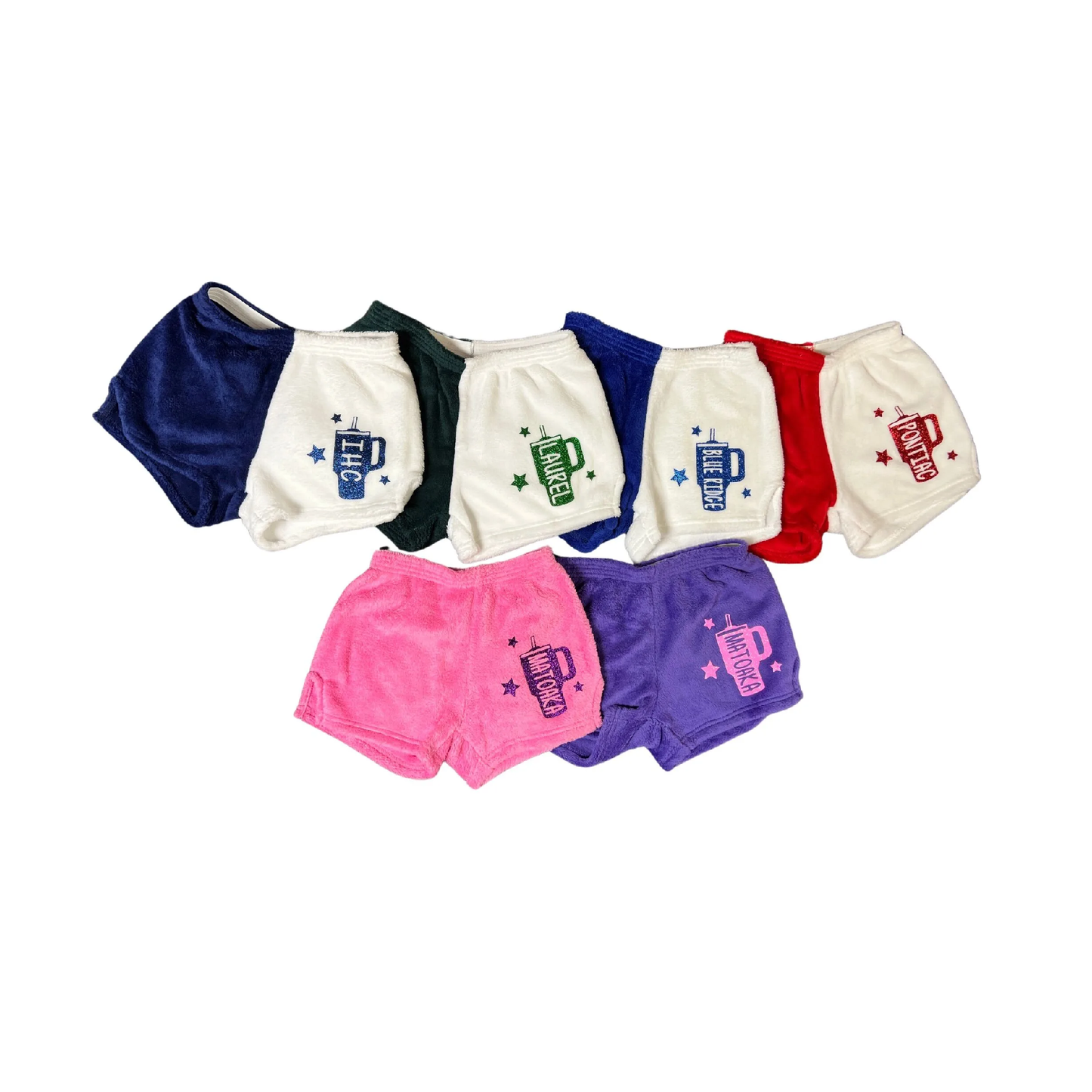 Made with Love and Kisses Pajama Shorts - Tumbler