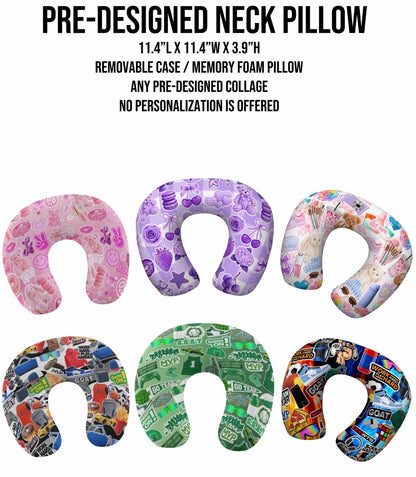 Create By D Pre-Designed Neck Pillow