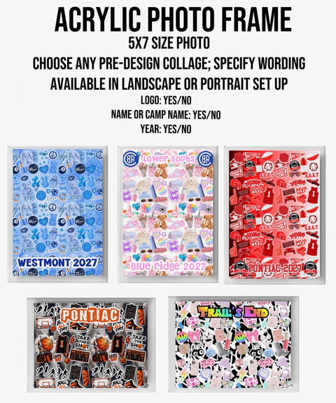 Create By D Acrylic Photo Frame