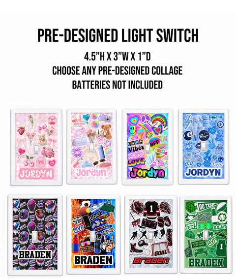 Create By D Pre-Designed Light Switch