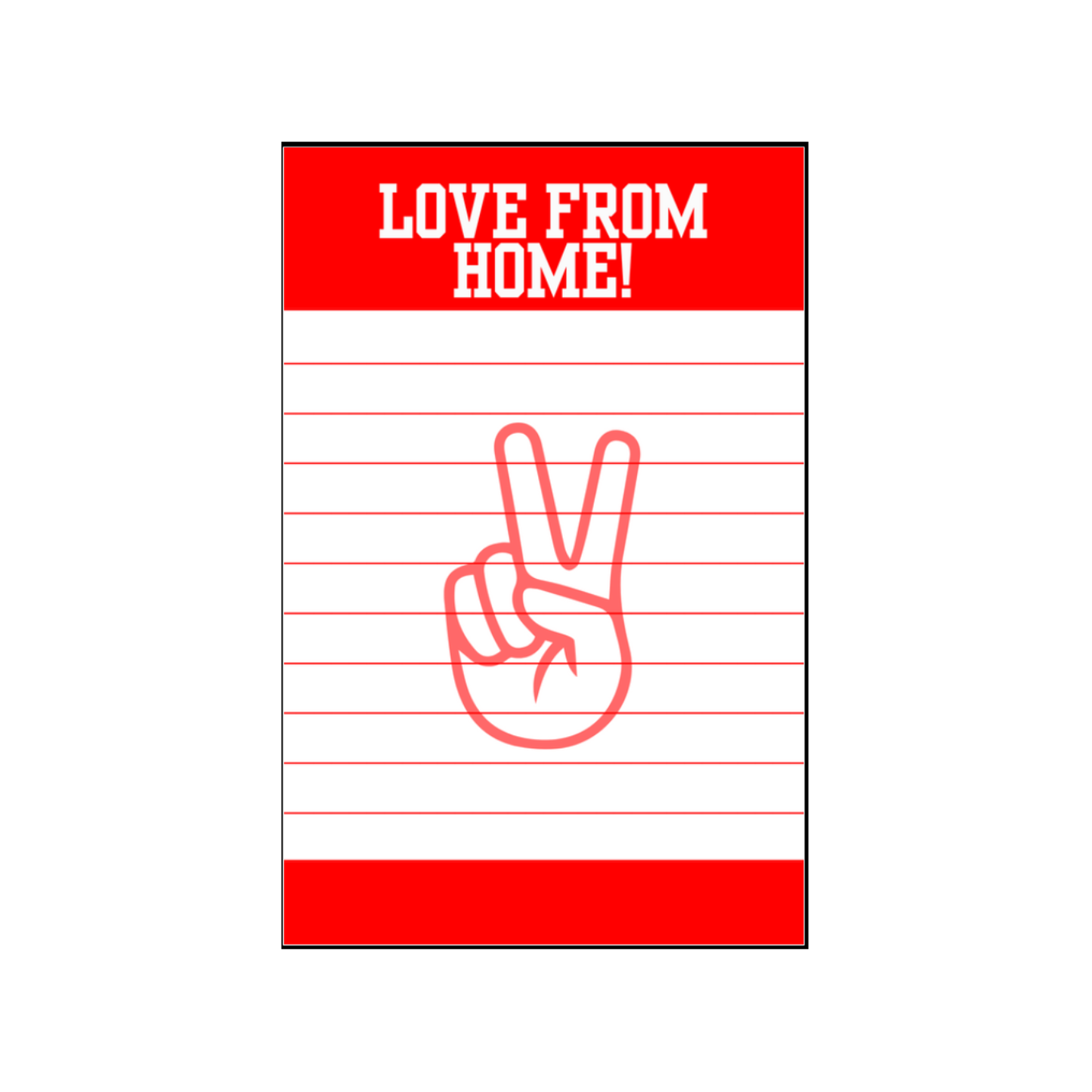 Longer Letter Later Custom Icon Notepads