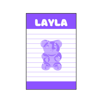 Longer Letter Later Custom Icon Notepads