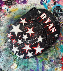 Heart & Sole Splatter Oniva Chair