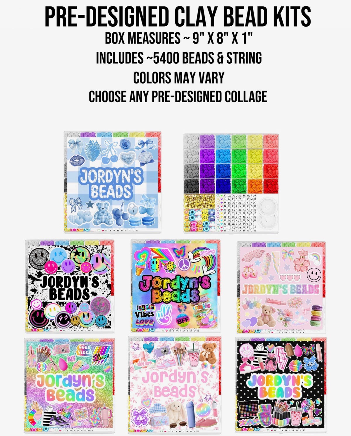 Create By D Pre-Designed Clay Bead Kits