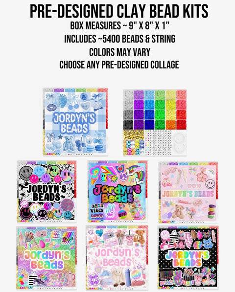 Create By D Pre-Designed Clay Bead Kits