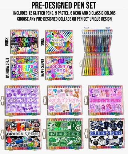 Create By D Pre-Designed Pen Set