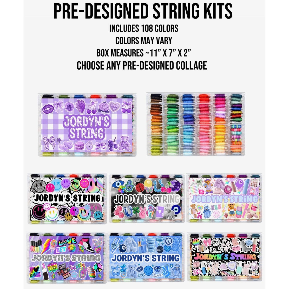 Create By D Pre-Designed String Kits