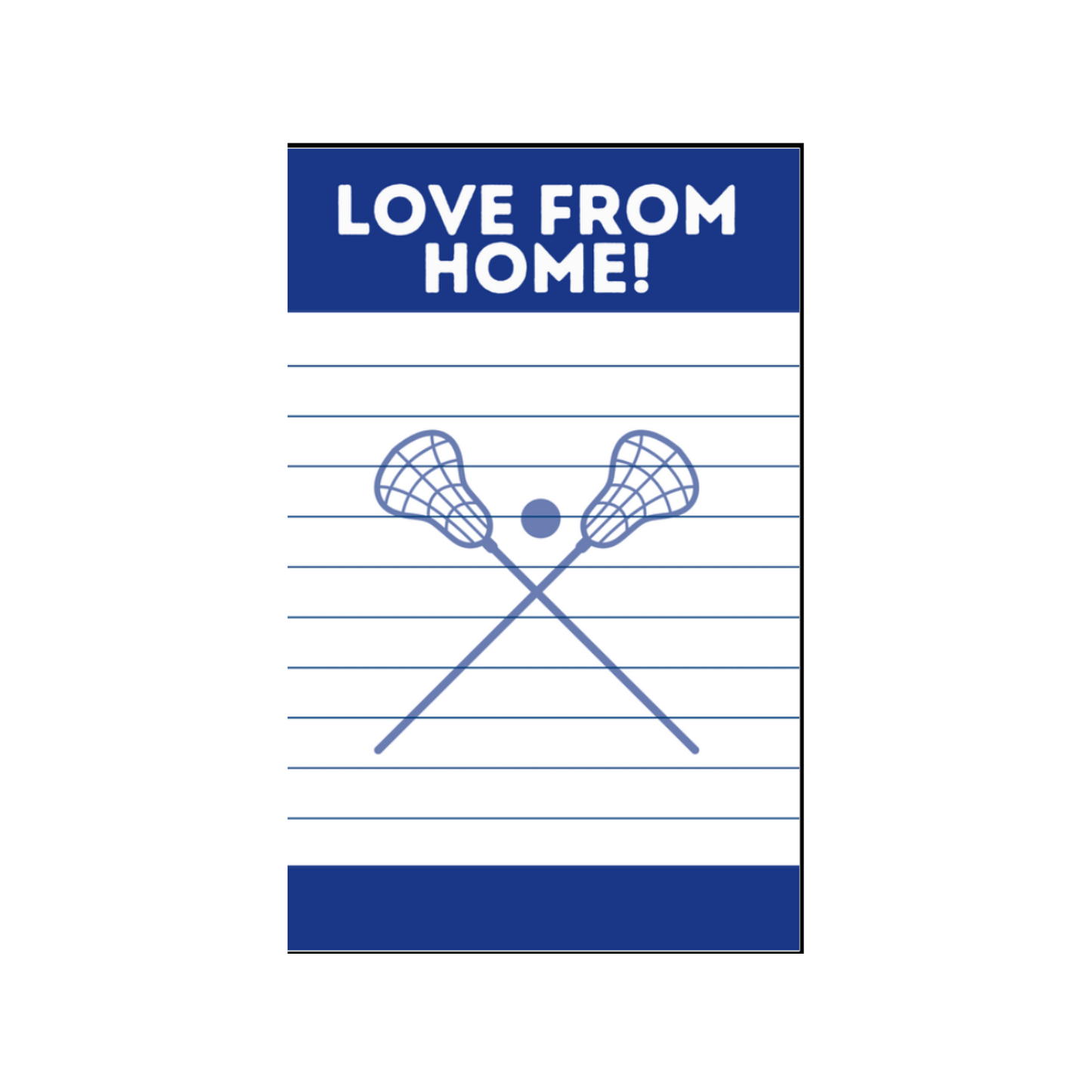Longer Letter Later Custom Icon Notepads