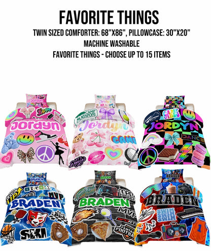 Create By D Favorite Things Comforter