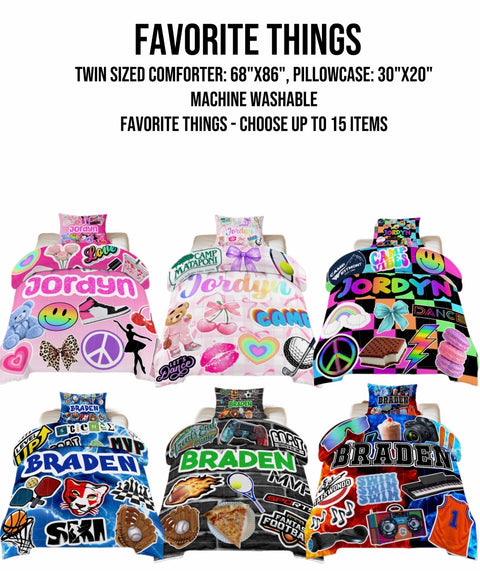 Create By D Favorite Things Comforter
