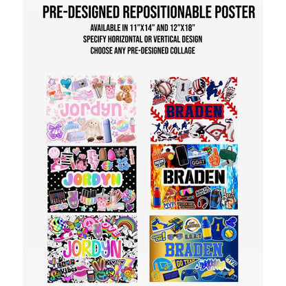 Create By D Pre-Designed Repositionable Poster