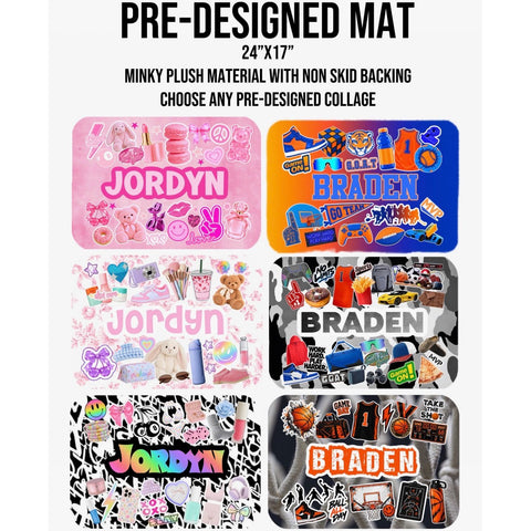 Create By D Pre-Designed Mat
