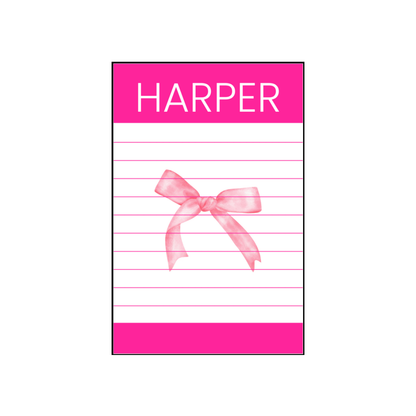 Longer Letter Later Custom Icon Notepads