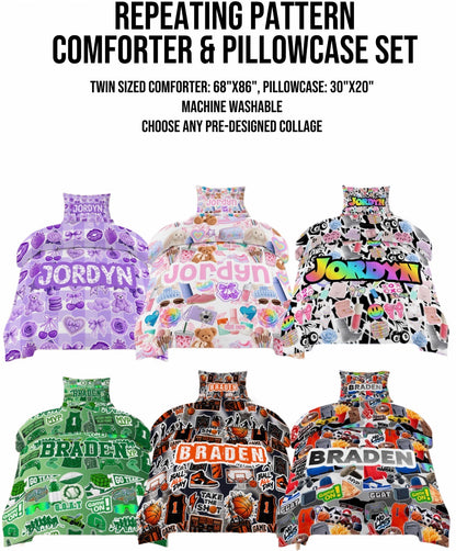 Create By D Repeating Pattern Comforter