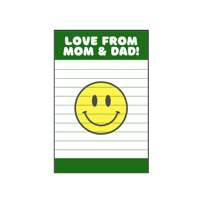 Longer Letter Later Custom Icon Notepads