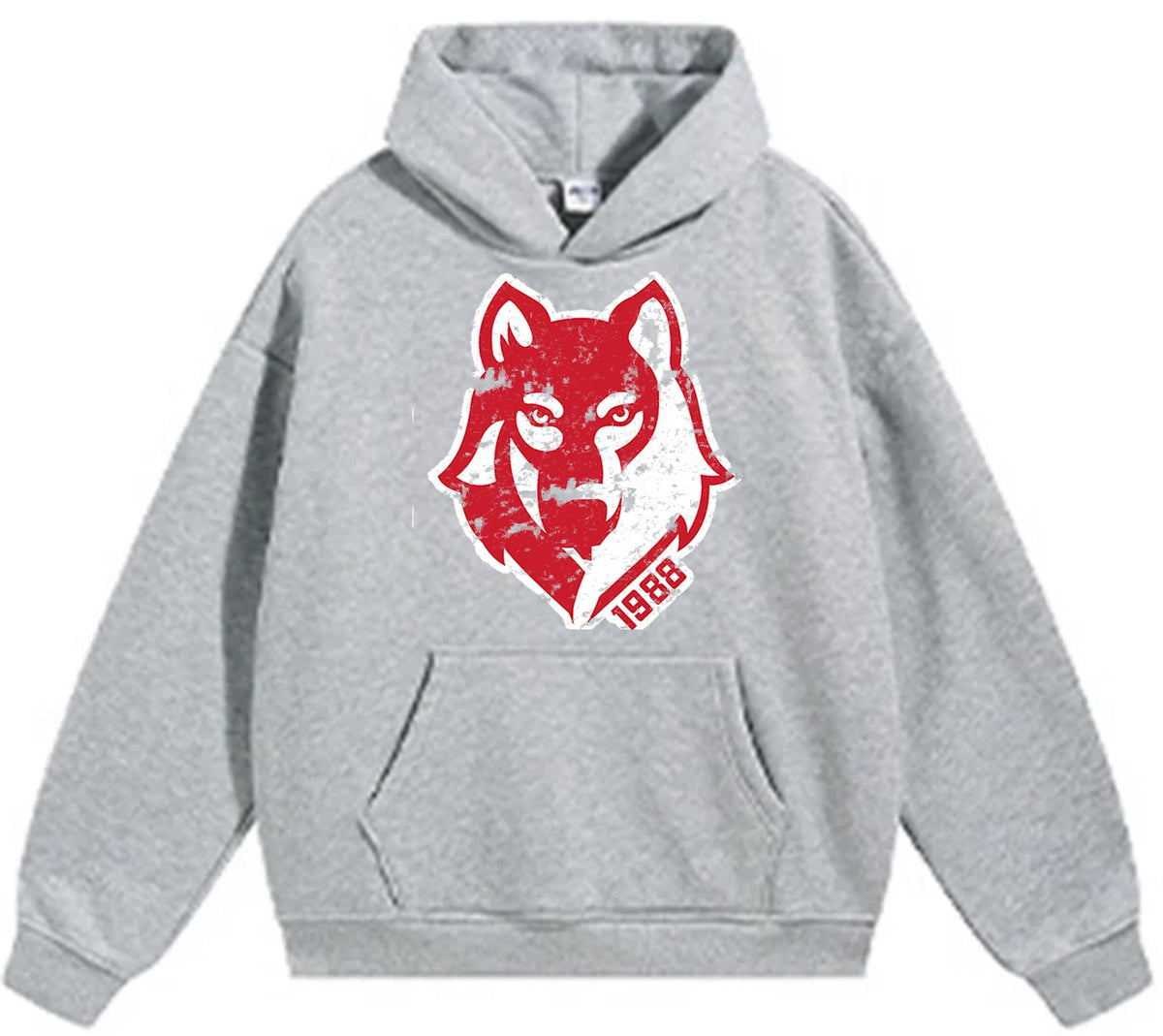 Melissa Nathan Camp Distressed Logo Hoodie