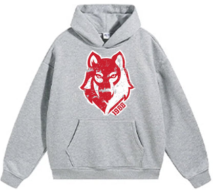 Melissa Nathan Camp Distressed Logo Hoodie