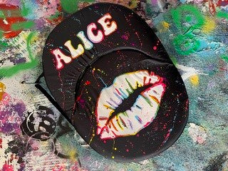 Heart & Sole Splatter Oniva Chair