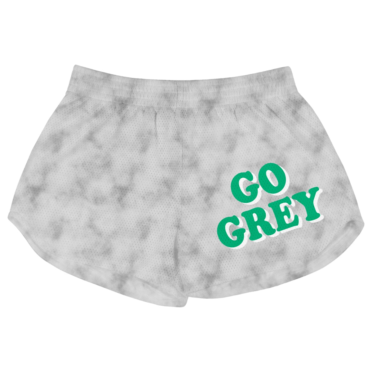 Athletic Camper Girls Mesh Spirit Shorts