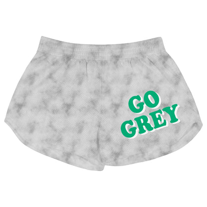 Athletic Camper Girls Mesh Spirit Shorts