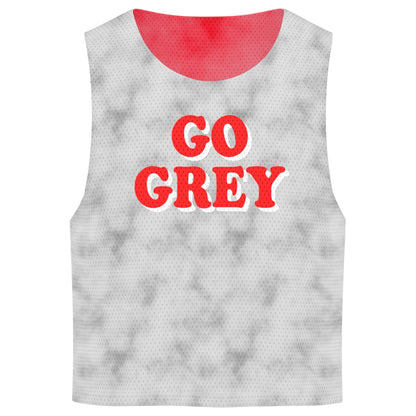 Athletic Camper Girls Reversible Mesh Spirit Tank