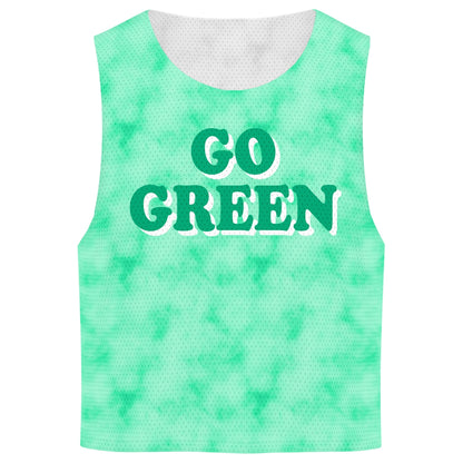 Athletic Camper Girls Reversible Mesh Spirit Tank