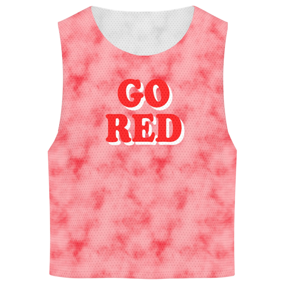 Athletic Camper Girls Reversible Mesh Spirit Tank