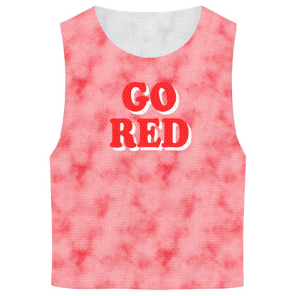 Athletic Camper Girls Reversible Mesh Spirit Tank