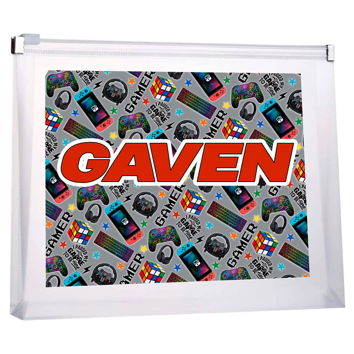 Namedrops Zipper Folio