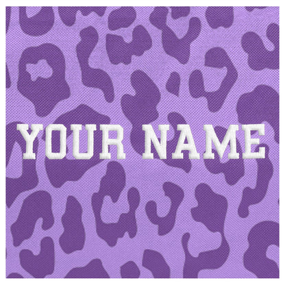 52" Soft Duffle Bag Lavender Leopard