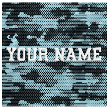 52" Soft Duffle Bag Blue Hex Camo